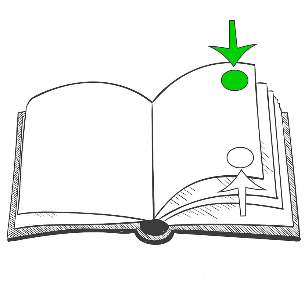 Premium Vector | Simple vector sketch open book single one line art,  continuous